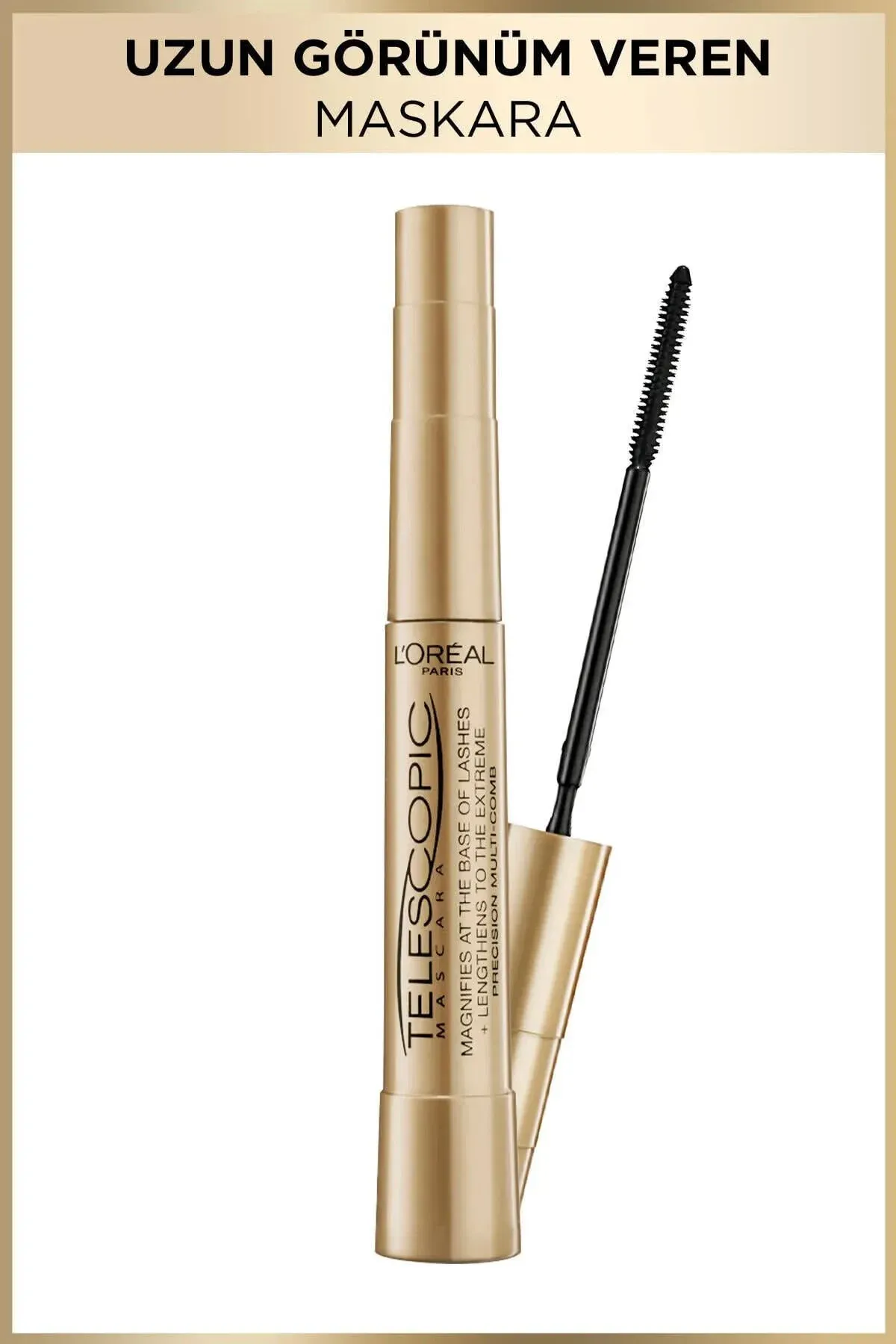 L'Oreal Paris Telescopic Gold Maskara - Siyah