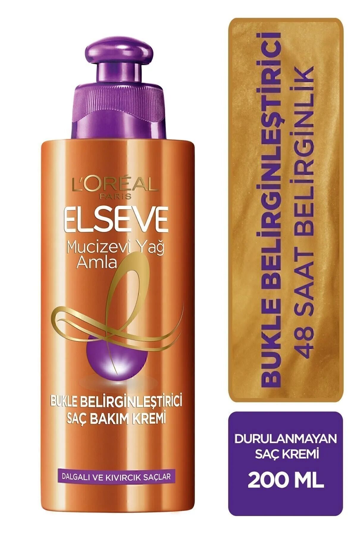 L'Oréal Paris Elseve Amla Yağı Bukle Belirginleştirici Saç Bakım Kremi 200 Ml